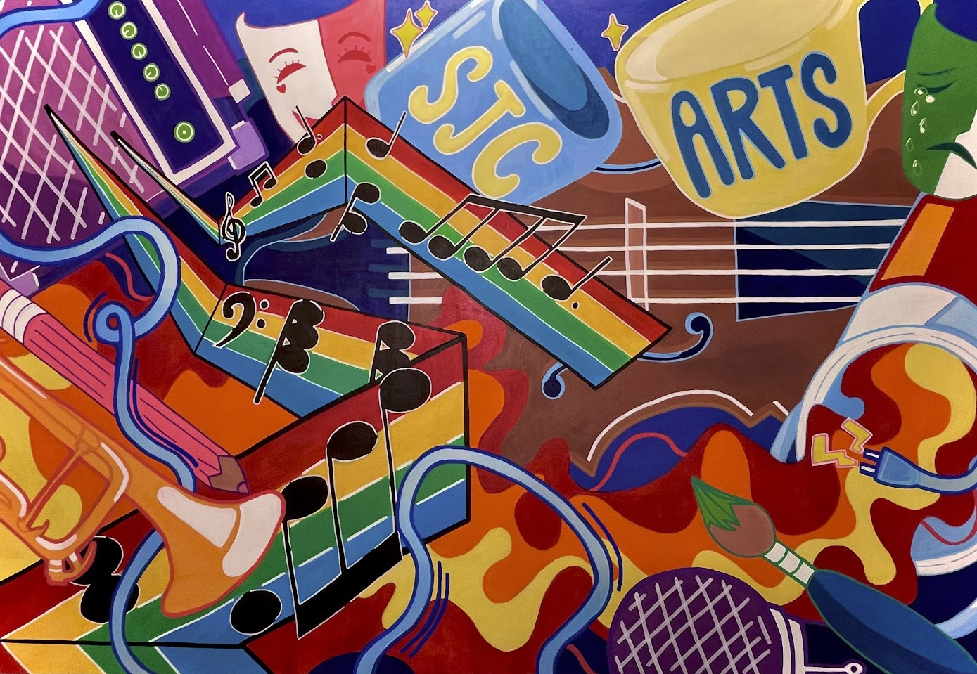 finalized mural